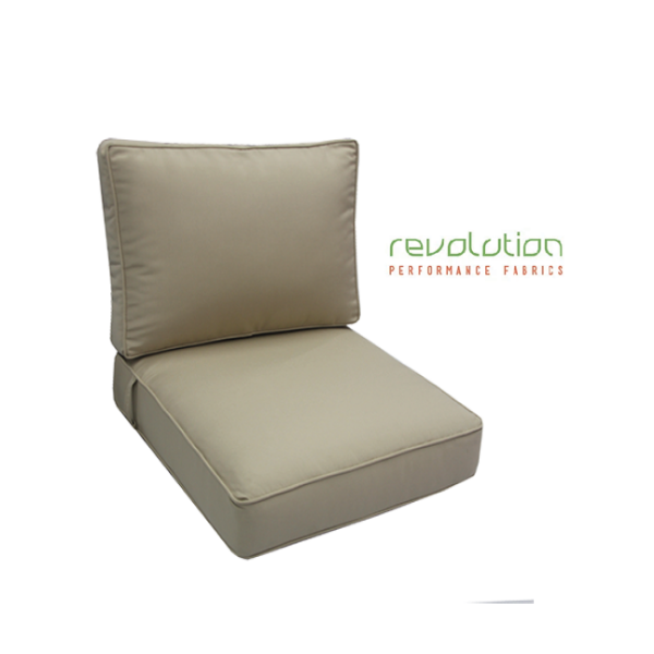 Picture of Boxed Seat & Back Revolution Fabrics
