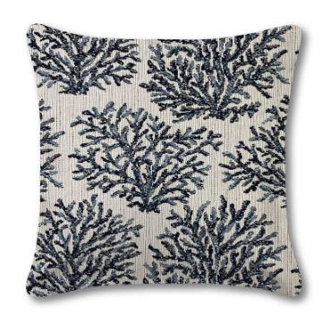Revolution Coral Bay Dark Navy - Custom Outdoor Pillows – Eco-Friendly, Durable, USA Made