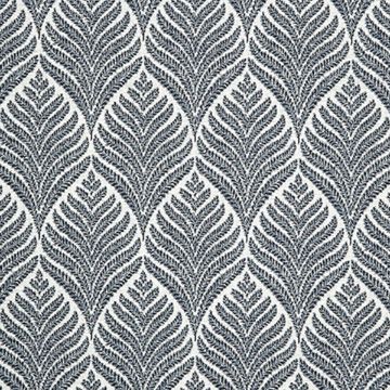 Sunbrella Linnaeus Indigo outdoor fabric for patio furniture cushions and outdoor pillows
