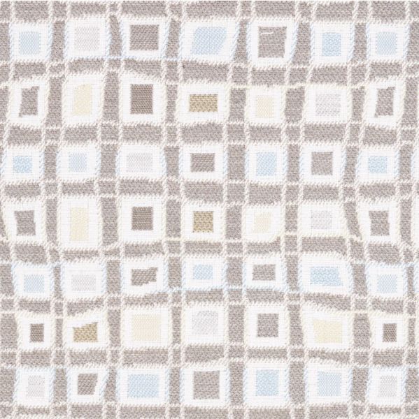 Sunbrella Mosaic Squares Mineral outdoor fabric for patio furniture cushions and outdoor pillows
