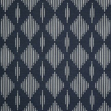 Sunbrella Spinner Diamond Midnight outdoor fabric for patio furniture cushions and outdoor pillows