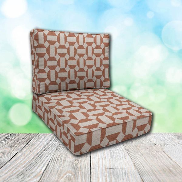 Cascadia Outdoor Cushions make custom outdoor patio furniture cushions for any style of patio furniture in Sunbrella Outdoor Fabrics