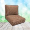 Cascadia Outdoor Cushions make custom outdoor patio furniture cushions for any style of patio furniture in Sunbrella Outdoor Fabrics