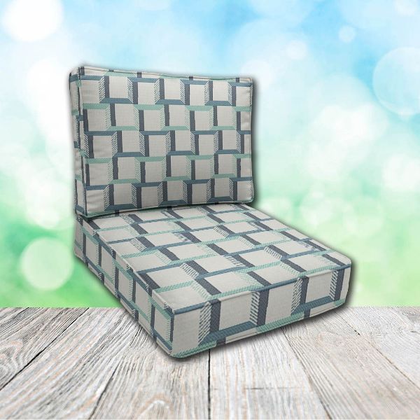 Cascadia Outdoor Cushions make custom outdoor patio furniture cushions for any style of patio furniture in Sunbrella Outdoor Fabrics