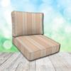 Cascadia Outdoor Cushions make custom outdoor patio furniture cushions for any style of patio furniture in Sunbrella Outdoor Fabrics