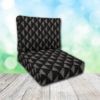 Cascadia Outdoor Cushions make custom outdoor patio furniture cushions for any style of patio furniture in Sunbrella Outdoor Fabrics