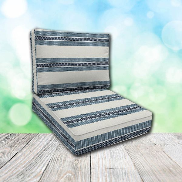 Cascadia Outdoor Cushions make custom outdoor patio furniture cushions for any style of patio furniture in Sunbrella Outdoor Fabrics