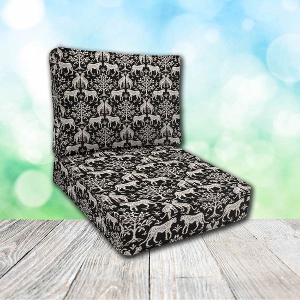 Cascadia Outdoor Cushions make custom outdoor patio furniture cushions for any style of patio furniture in Sunbrella Outdoor Fabrics
