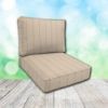 Cascadia Outdoor Cushions make custom outdoor patio furniture cushions for any style of patio furniture in Sunbrella Outdoor Fabrics