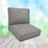 Cascadia Outdoor Cushions make custom outdoor patio furniture cushions for any style of patio furniture in Sunbrella Outdoor Fabrics