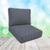 Cascadia Outdoor Cushions make custom outdoor patio furniture cushions for any style of patio furniture in Sunbrella Outdoor Fabrics