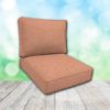 Cascadia Outdoor Cushions make custom outdoor patio furniture cushions for any style of patio furniture in Sunbrella Outdoor Fabrics