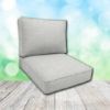 Cascadia Outdoor Cushions make custom outdoor patio furniture cushions for any style of patio furniture in Sunbrella Outdoor Fabrics
