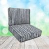 Cascadia Outdoor Cushions make custom outdoor patio furniture cushions for any style of patio furniture in Sunbrella Outdoor Fabrics