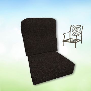 Sunbrella Hanamint Replacement Cushions Club Chair | Estate Back