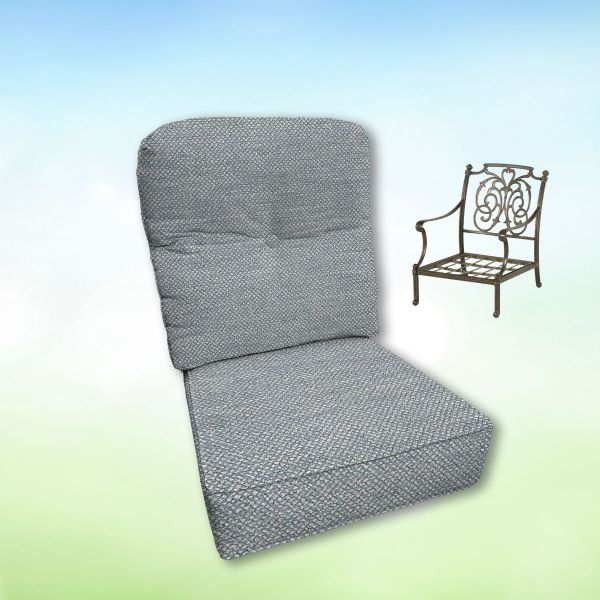 Sunbrella Hanamint Replacement Cushions Club Chair | Estate Back