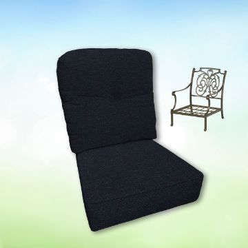 Sunbrella Hanamint Replacement Cushions Club Chair | Estate Back
