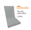 Sunbrella Play Sky Universal Patio Chair Cushion With Ties