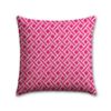 Premier Prints Blooms Jazz Pink Outdoor Pillow | Custom Patio Pillows