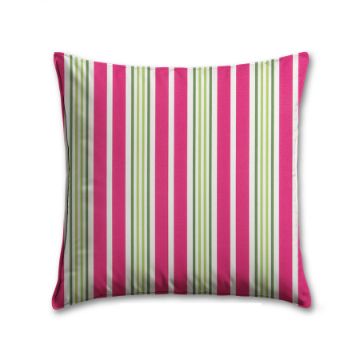Premier Prints Gibson Jazz Pink Outdoor Pillow | Custom Patio Pillows