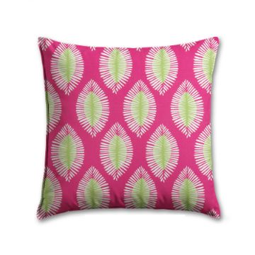 Premier Prints Hayden Jazz Pink Outdoor Pillow | Custom Patio Pillows