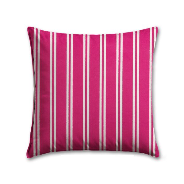 Premier Prints Parker Jazz Pink Outdoor Pillow | Custom Patio Pillows