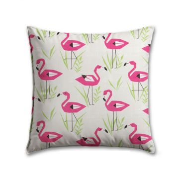 Premier Prints Ringo Jazz Pink Outdoor Pillow | Custom Patio Pillows