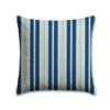 Premier Prints Gibson Courtyard Blue Outdoor Pillow | Custom Patio Pillows