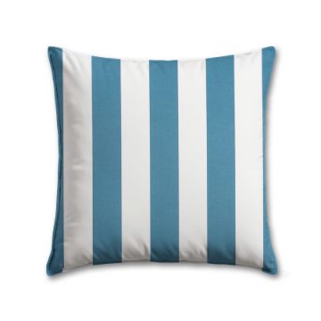 Premier Prints Vertical Island Blue Outdoor Pillow | Custom Patio Pillows