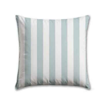 Premier Prints Stripe Belmont Blue Outdoor Pillow | Custom Patio Pillows