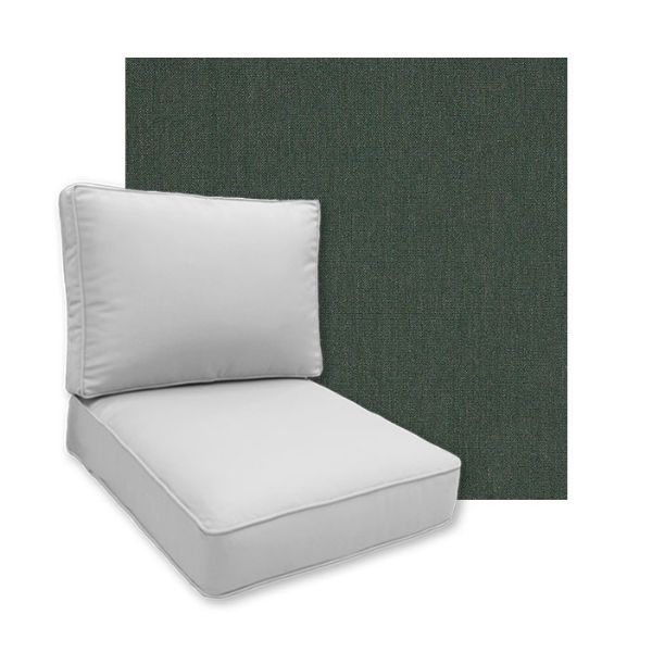Sunbrella Cast Ivy Patio Chair Replacement Cushions