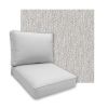 Sunbrella Improve Stucco Patio Chair Replacement Cushions