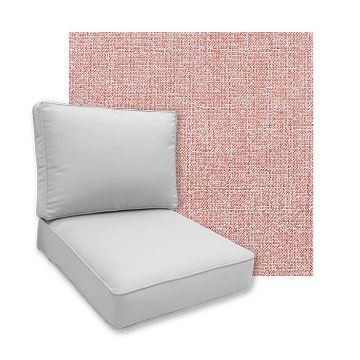 Kismet Coral Patio Chair Replacement Cushions
