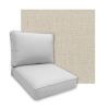 Sunbrella Linville Sage Patio Chair Replacement Cushions