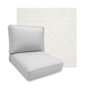 Sunbrella Piazza Cloud Patio Chair Replacement Cushions