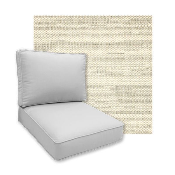 Sunbrella Piazza Vapor Patio Chair Replacement Cushions
