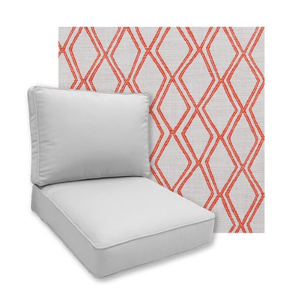 Sunbrella Voyage Tamale Patio Chair Replacement Cushions