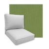 Sunbrella Spectrum Cilantro  Patio Chair Replacement Cushions