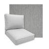 Sunbrella Switch Silver Patio Chair Replacement Cushions
