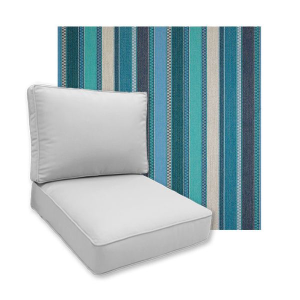 Sunbrella Ascend Oasis Patio Chair Replacement Cushions