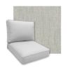 Sunbrella Canvas Granite Outdoor Patio Furniture Replacement Cushions Made By Cascadia Outdoor Cushions