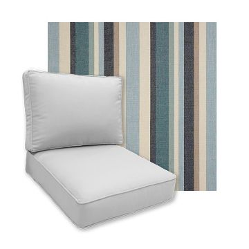 Sunbrella Scope Cape Patio Chair Replacement Cushions