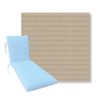 Classic Universal Chaise Lounge Cushions | Phifertex Sling Fabrics | 3 Sizes