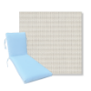 Classic Universal Chaise Lounge Cushions | Phifertex Sling Fabrics | 3 Sizes