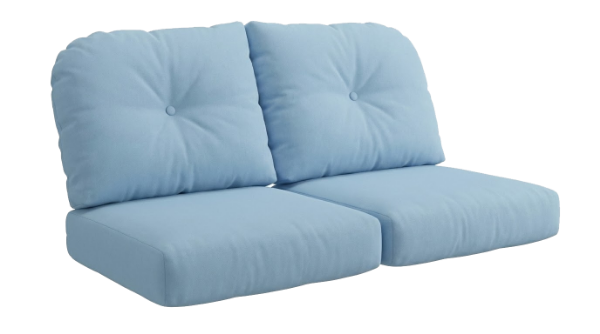 Picture of COMIMG SOON WICKER LOVESEAT CUSHIONS - 4 PIECE