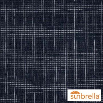Moments Navy - Sunbrella® Replacement Sling Fabric Sample | Cascadia Outdoor Cushions