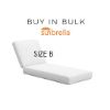 Boxed Chaise Lounge Cushions in Bulk for your Swim Club Pool, Hotel or Country Club - Over 200 Sunbrella Fabrics