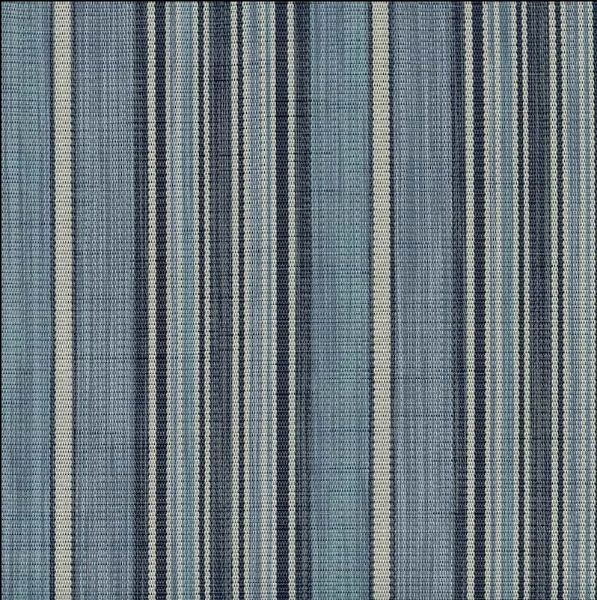 Phifertex Dakota Stripe Blueprint sling chair replacement fabric Sample } Custom Fits Patio Slings