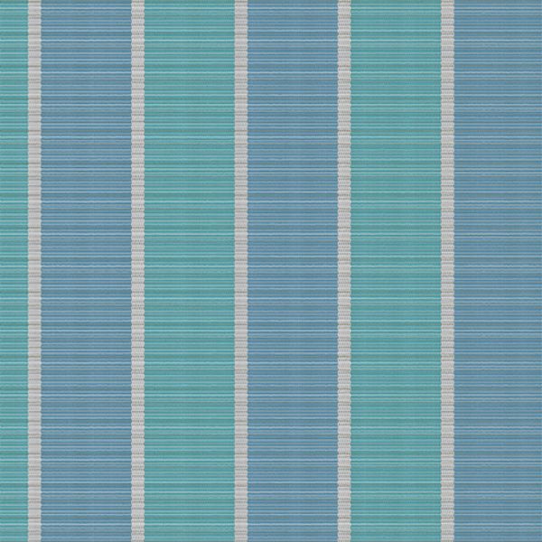 Phifertex Fiji Stripe Aqua sling chair replacement fabric } Custom Fits Patio Slings