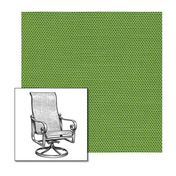 Phifertex Citron One-Piece Chair Sling | Custom Made To Fit | Custom Patio Sling Replacement